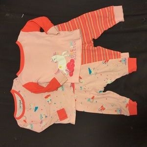 Cat & Jack 4pc Unicorn Pajama Set